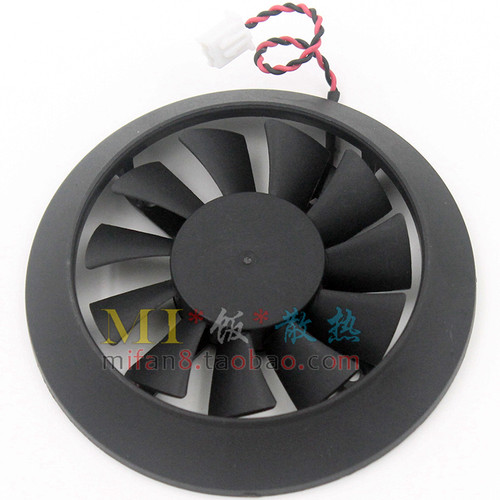 适用于 昂达 联想 七彩虹 GTX650 GTX750 TI DELL GT640 显卡风扇