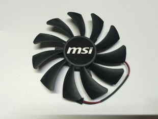 微星750TI显卡风扇 HA10010H12B-Z 0.40A 2线2针 2.0接口