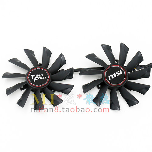包邮微星GTX780Ti N780 N770 N760 GTX750Ti  GAMING 显卡风扇