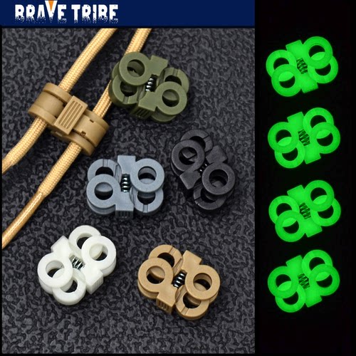 BRAVETRIBE双孔夜光大孔径绳扣