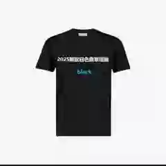 2025 New White Badge Short-Sleeved Shirt