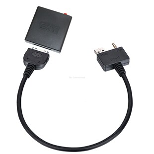 适用现代iPhone数据线 起亚iPod蓝牙方向盘控制中控音频数据线