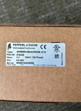 倍加福编码器AHM58N-0BAAAR0GN-1213德国原装进口正品现货P+F