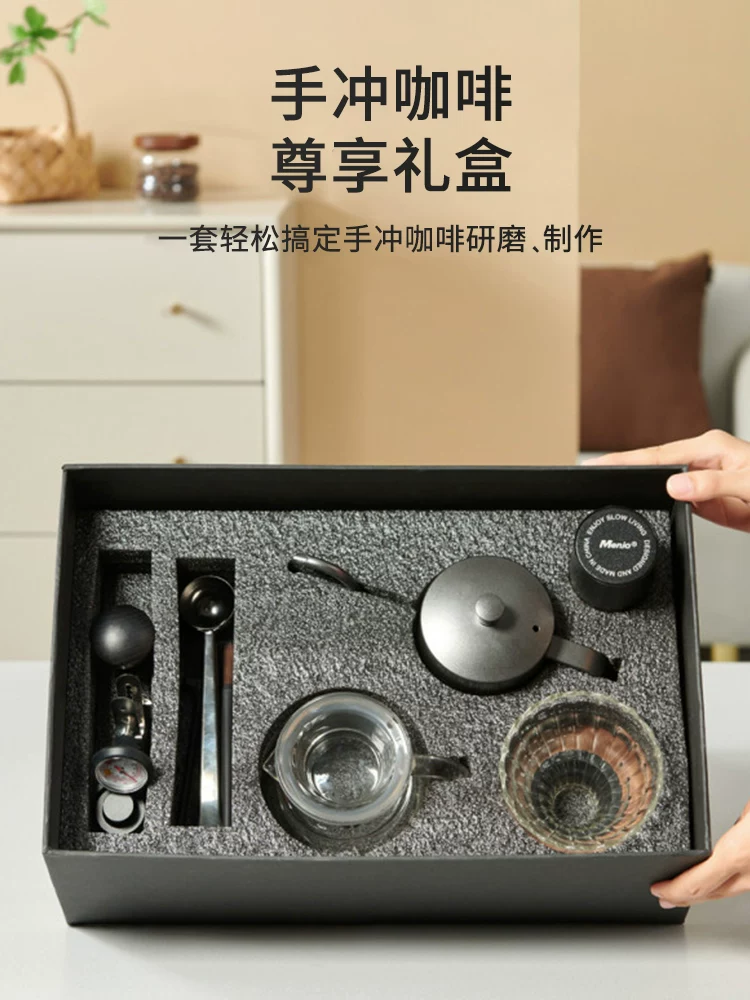 Китайская Mingjue hand shake grinding bean machine кофемолка ручной помол кофейный аппарат ручная дробилка портативный домашний помост