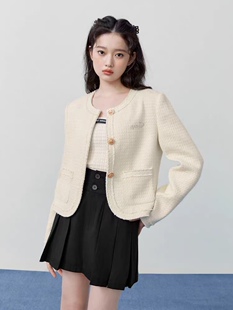 2023年新春新款网红同款小香风淑女外套韩版修身时尚女装包邮