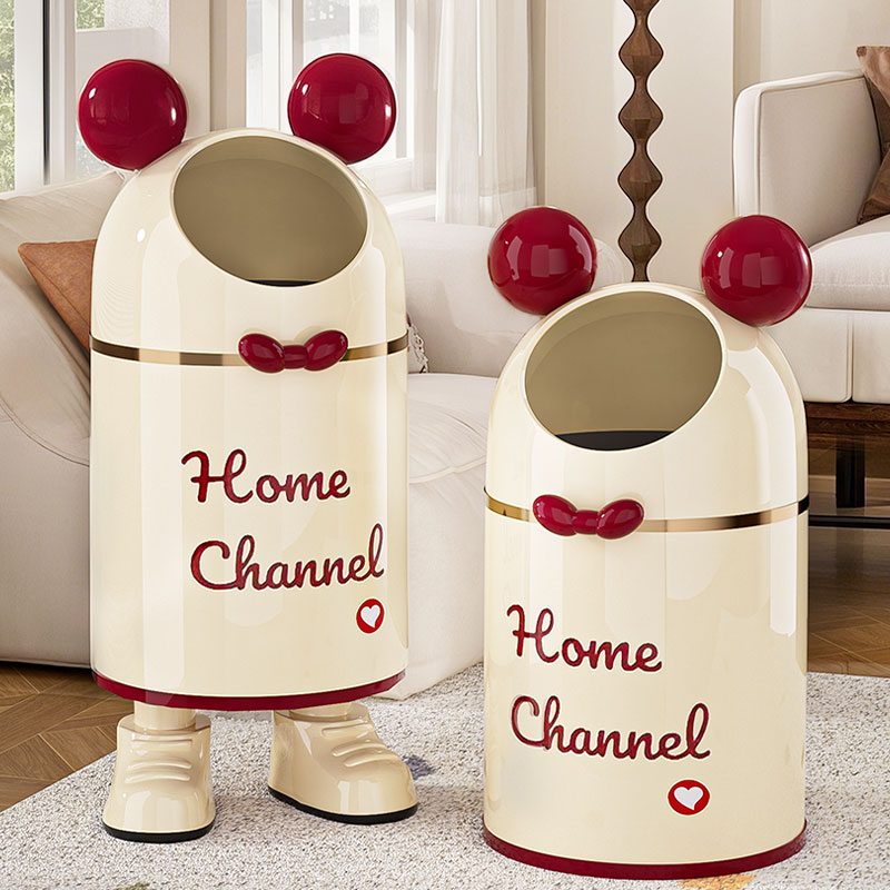 高颜值可爱双层大号大容量垃圾桶