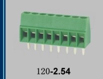 KF124  128  2P 螺钉式 接线端子 接插件 DG 间距2.54mm