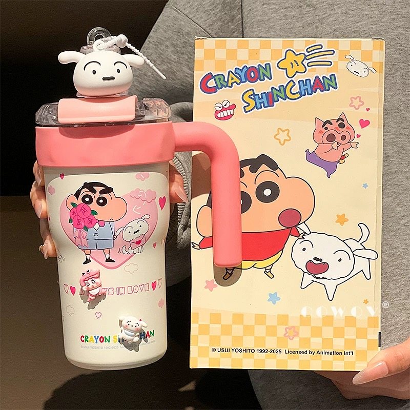 蜡笔小新联名冰霸杯保温保冷水杯女2025新款高颜值杯子办公室礼物,婴童用品,婴童吸管杯/直饮杯,淘宝优惠券,粉丝福利购,淘宝优惠卷