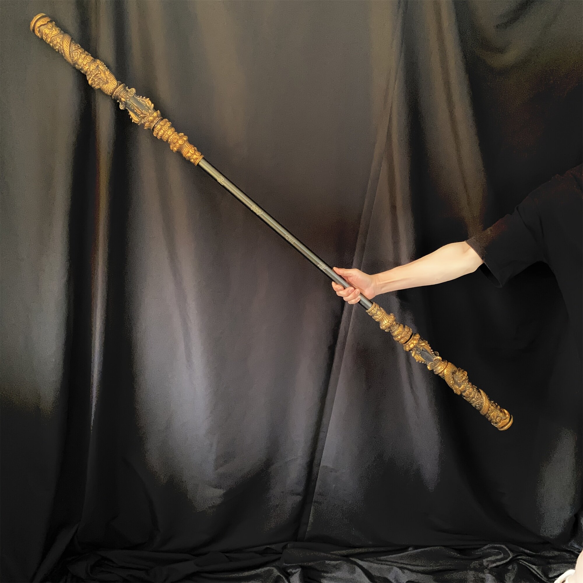 黑神话悟空周佳品边-如意金箍棒钢管橡胶伸缩版1比1比例Cosplay