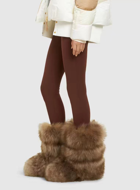 Bogner Les Arcs 秋冬新款羊毛系列一体雪地靴平底保暖冬靴滑雪靴