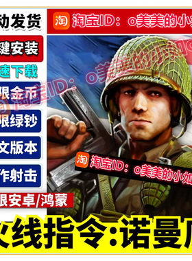 火线指令诺曼底无限货币 单机中文版 平板安卓版手机游戏永久