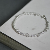 妖家 YS012 不规则手链 手工银系列 泰国手工银