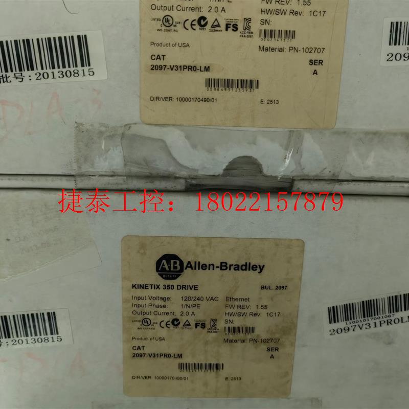 议价 全新AB驱动器2097-V31PR0-LM,2097