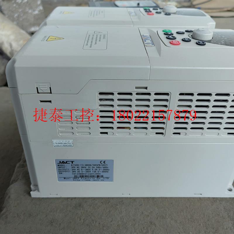 议价 JACT变频器AT500-T3-4R0G/5R5PB  4K