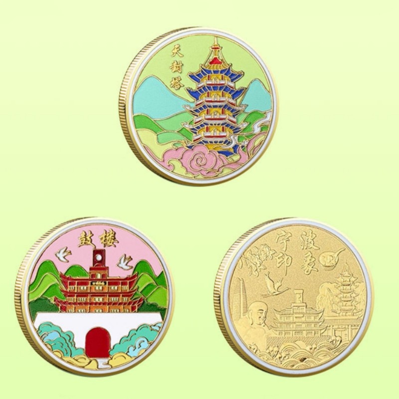 宁波旅游景区天封塔鼓楼纪念品
