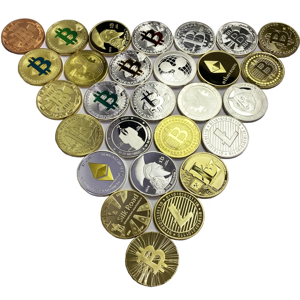Bitcoin外国硬币BTC硬币礼物送人