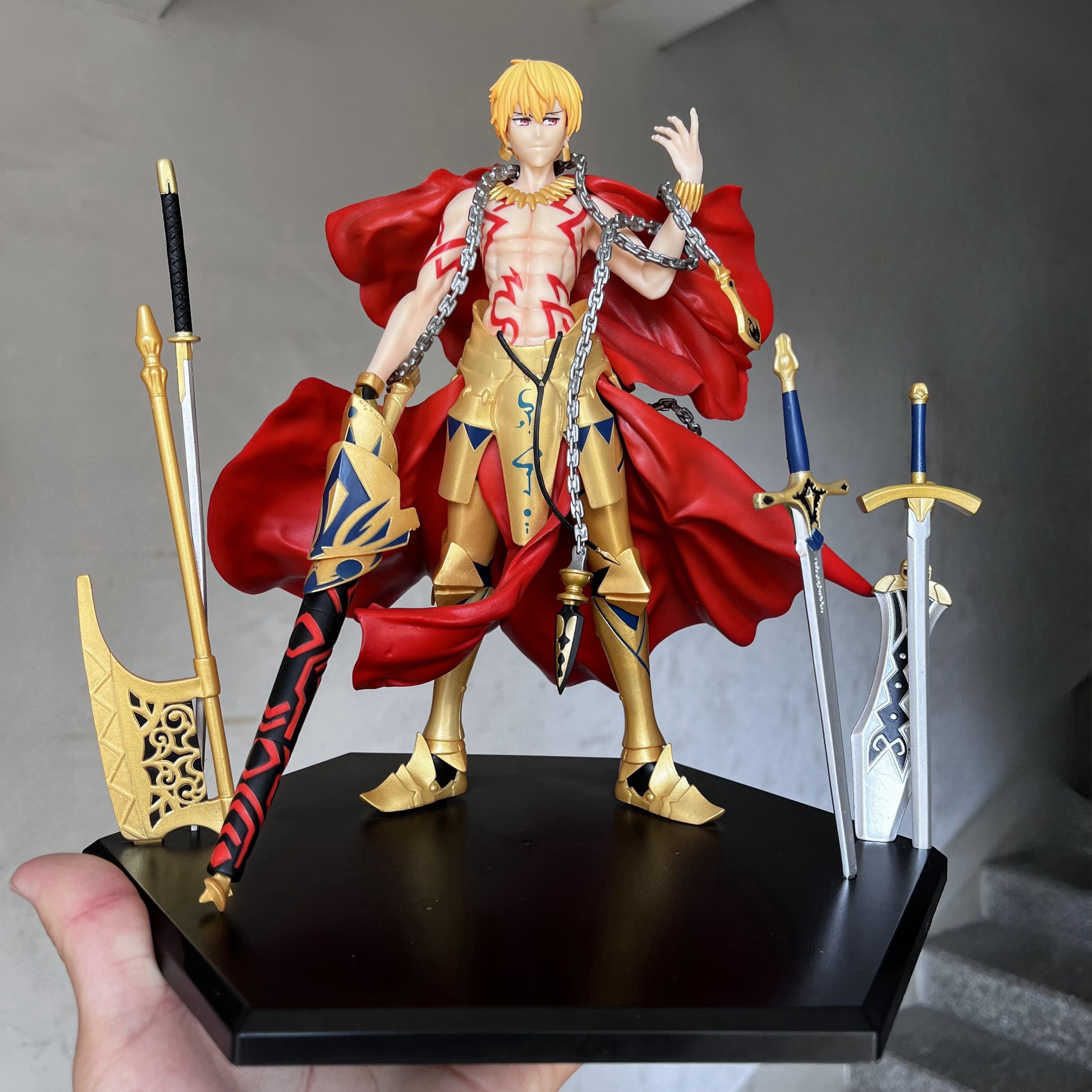 fate fgo吉尔伽美什gk金闪闪盒装手办命运之夜英雄王动漫模型摆件