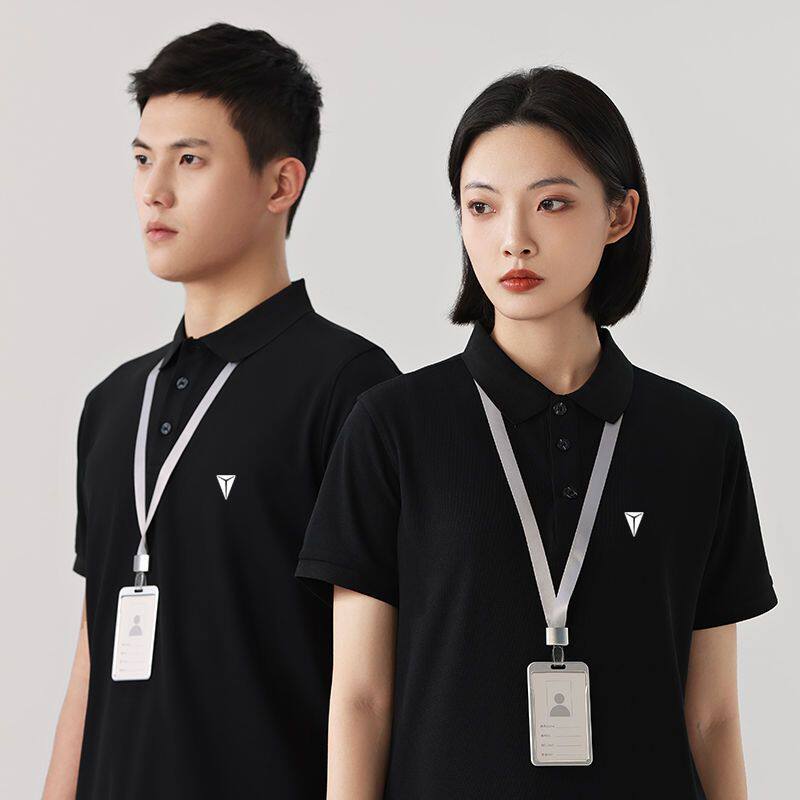新款长安深蓝汽车工作服短袖新能POLO衫定制/加工