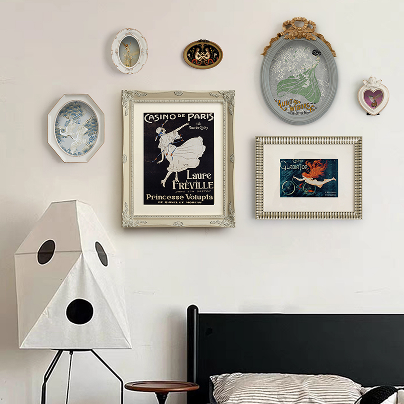 斯柏达客厅轻奢组合挂画装饰画