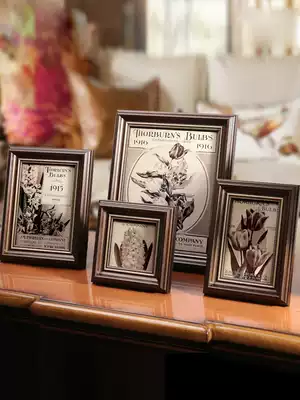 Photo frame table American retro creative custom frame six or seven inch ornaments print children's wash photos to make photo frames