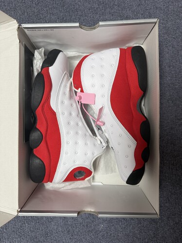 AirJordan 13 AJ13乔13芝加哥白红中帮男子实战篮球鞋 414571-102