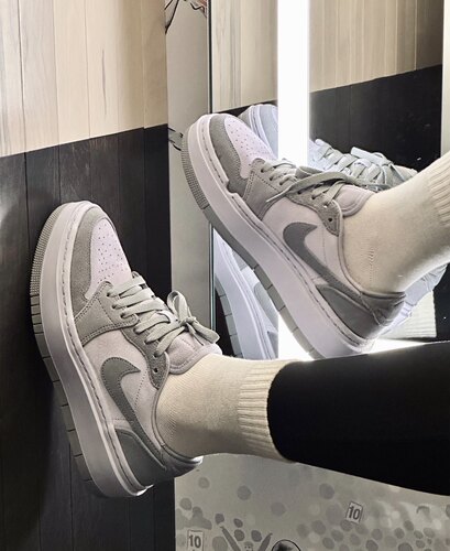 AirJordan厚底链条低帮休闲板鞋