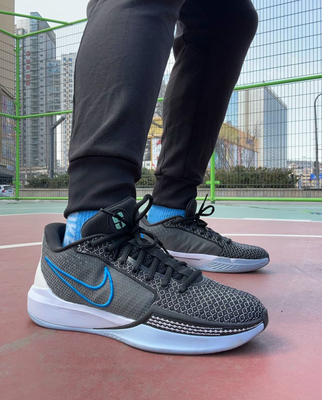 耐克Nike Sabrina 1黑蓝色低帮实战篮球鞋FQ3389-001