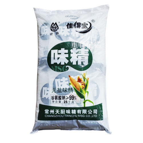 常州天厨佳得宝无盐味精2.5kgX10袋 中餐火锅重庆小面餐饮调味料