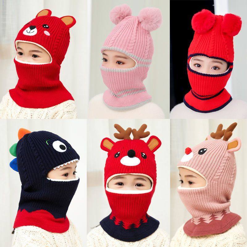 儿童帽子秋冬新款男女童毛线帽宝宝加绒加厚保暖围脖一体针织帽潮,服饰配件/皮带/帽子/围巾,防晒帽,淘宝优惠券,粉丝福利购,淘宝优惠卷