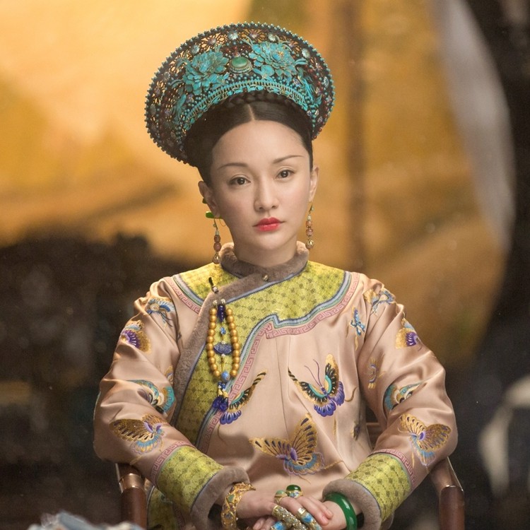 青荇手工  如懿传点翠凤戏牡丹钿分解图纸质版