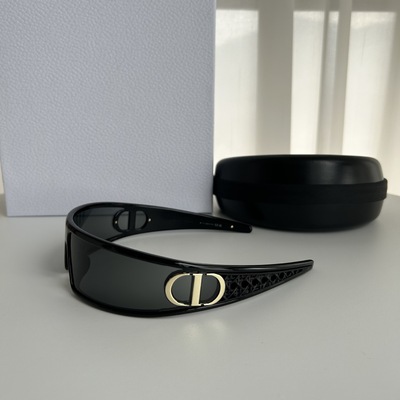 2025新款发箍墨镜二合一女CD发箍太阳眼镜时尚潮流网红未来感