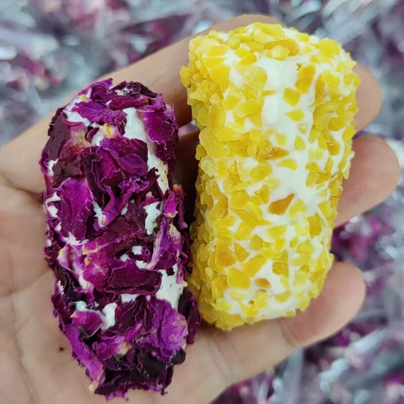 能拉丝，玫瑰鲜花奶酥蛋卷好吃休闲特产吃货办公室网红高级小零食