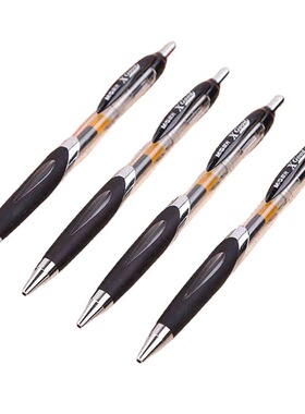 中性笔GP-1350按动中性笔0.5mm水笔黑色笔办公签字会议笔 G-5