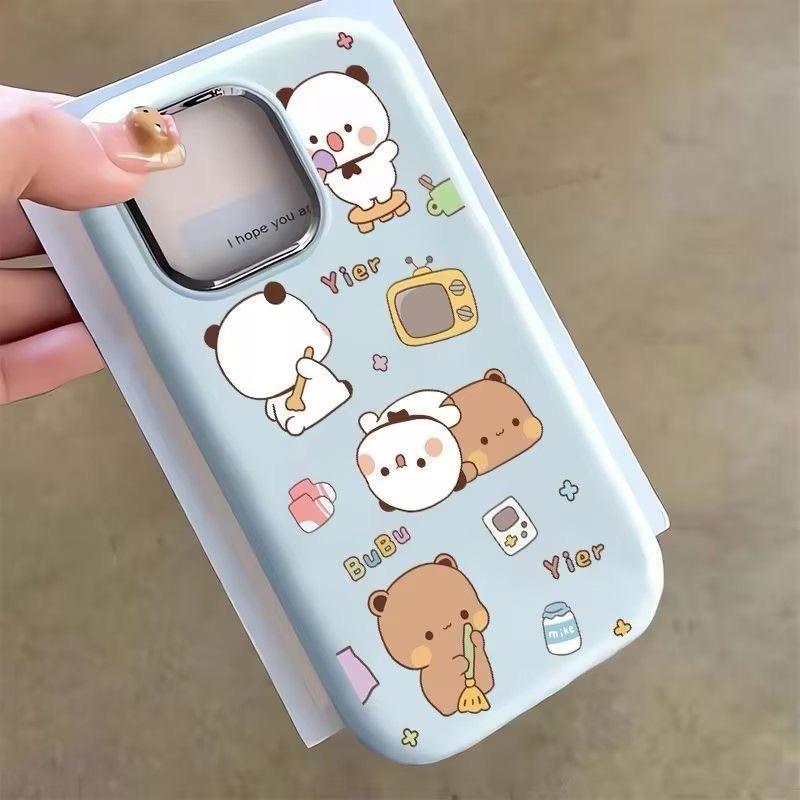 唱歌布布适用于iphone16手机壳苹果15promax卡通14pro可爱13防摔12华菲