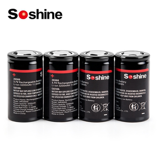 2号C型26500锂电池3.7V智能水表物联网GPS定位稳定器夜视仪用