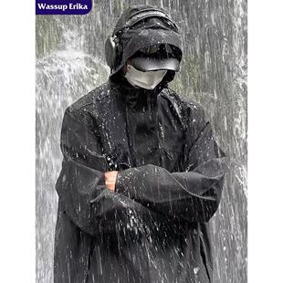 WASSUP ERIKA三合一可拆卸防水冲锋衣男女款春秋户外旅游爬山外套