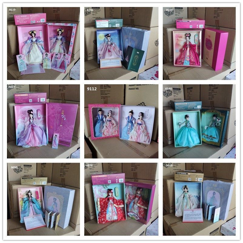 古装可儿娃娃叶罗丽嫦娥奔月兵人丽佳心怡blythe小布OB BJD娃娃