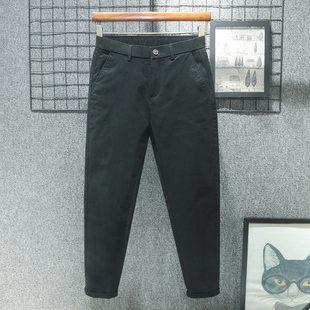 男士 九分休闲裤 锥形修身 小脚直筒加绒冬季 子 2025新款 宽松裤 春秋季