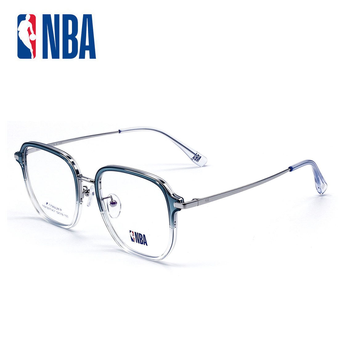 NBA3677 超轻纯钛多边形眼镜架男女通用复古小脸近视镜框