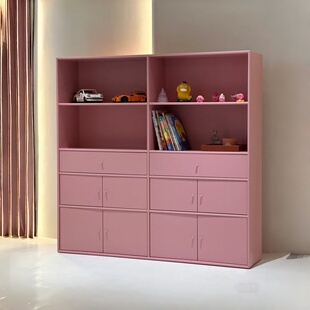 瑞典Arte 多巴胺手办柜收纳Montana书柜中古斗柜客厅储物柜玄关柜