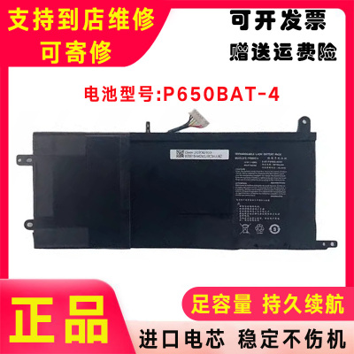 适用未来人类T5 T5S T7 T7-SKYLAKE-970M T7X-B电脑电池P650BAT-4