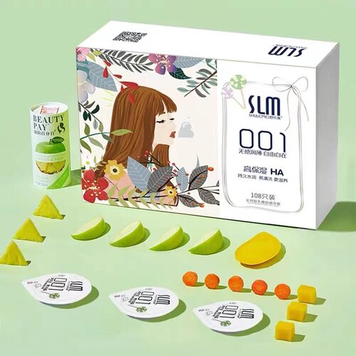 舒乐美玻尿酸001超薄避孕套