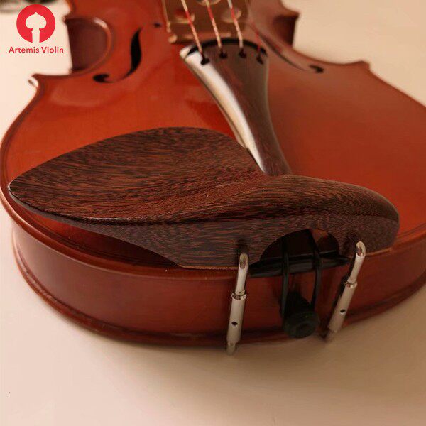 印度进口小提琴腮托 过桥式肩托 即用带软木螺丝 小提琴配件琴托