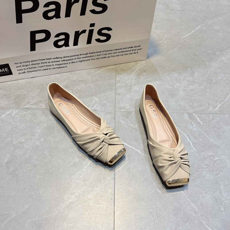 法式复古单鞋女晚晚温柔风