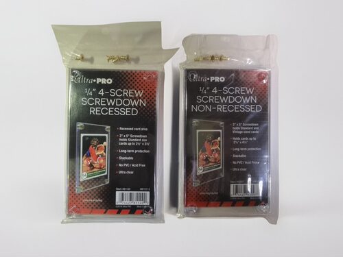 美国 ultra pro 螺丝砖 有凹槽 35PT 万智牌 球星卡 游戏王 PTCG - 封面