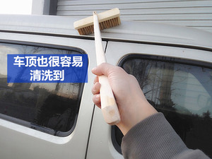 车用长柄洗车刷子软毛专用汽车除尘掸子洗车拖把猪鬃毛刷擦车拖把