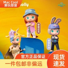 POPMART泡泡玛特MOLLY × 疯狂动物城联名系列手办盲盒朱迪尼克