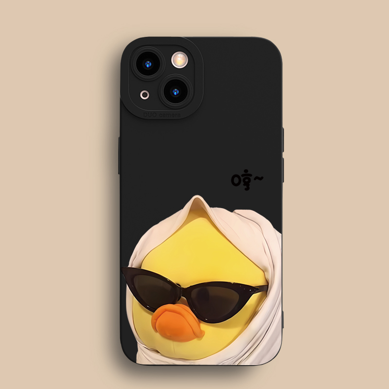 苹果iPhone15硅胶卡通