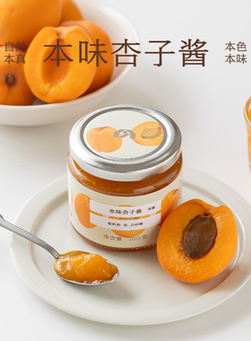 南食召 本味杏子酱 原果原香·纯真果味 简单配料吐司面包酱果酱