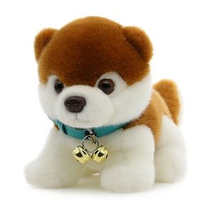 正版Amangs秋田犬公仔毛绒玩具可爱小狗狗玩偶布娃娃儿童生日礼物